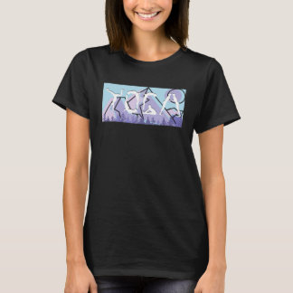 Camiseta Poses de Yoga para Homens Mulheres Yoga Meditação