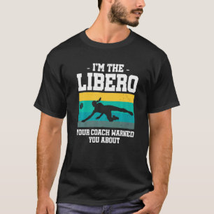 Camiseta Posição do jogador de voleibol
