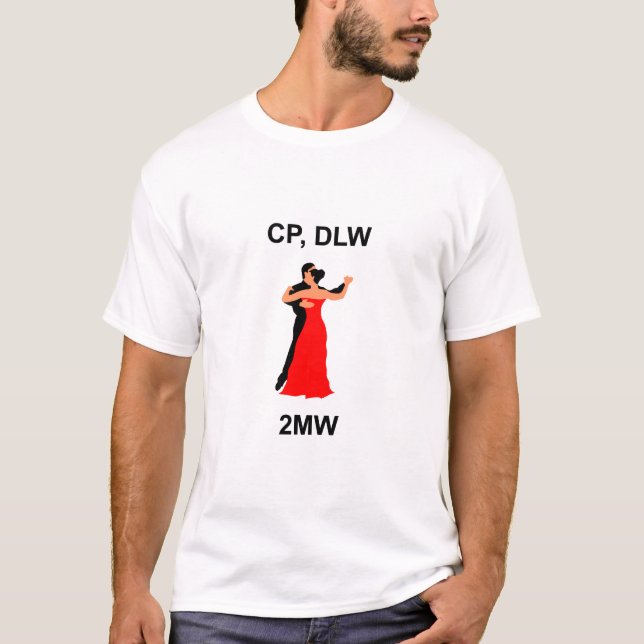 Camiseta Posição Fechada, Parede de Linha de Diag, Espera d (Frente)