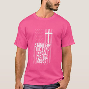 Camiseta Posição Patriótica Para O Cabelo De Bandeira Da Cr