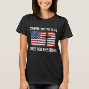 Camiseta Posição Patriótica Para O Cabelo De Bandeira Da Cr