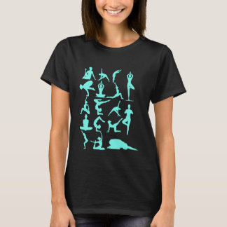 Camiseta Posições de Yoga
