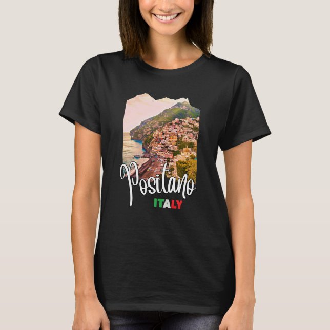 Camiseta Positano Amalfi Coast  1 (Frente)