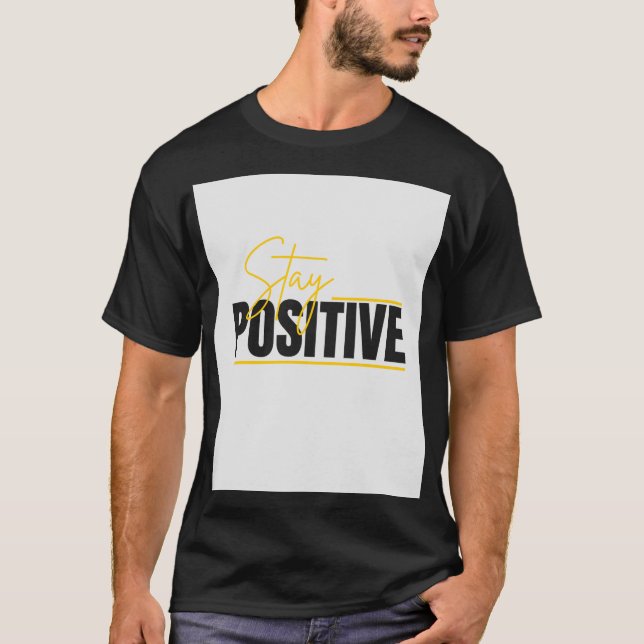 Camiseta Positiva para Confort e Uso em Casa (Frente)