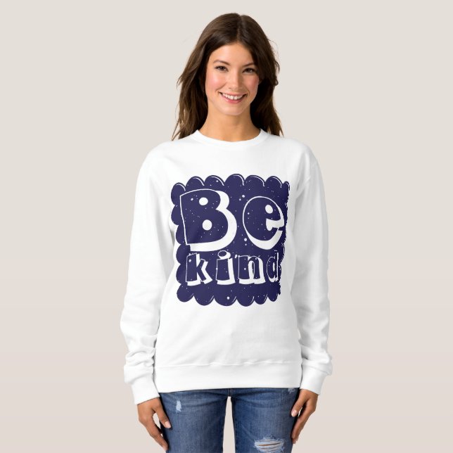 Camiseta Positive & Inspiring Kindness Quote Design (Frente Completa)