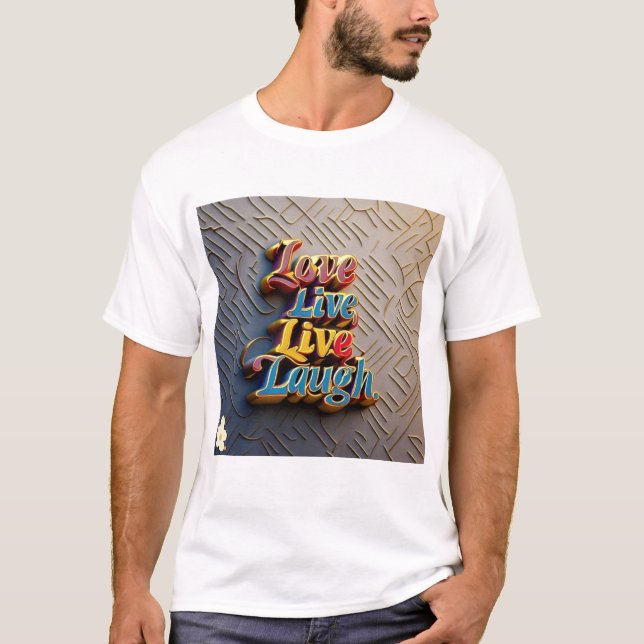 Camiseta "Positividade Eterna" (Frente)