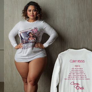 Camiseta Positividade Orgulhosa e Curvada do Corpo