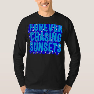 Camiseta Positividade Para Sempre Perseguindo Sunset Watch 
