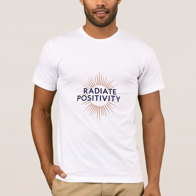Camiseta Positividade radiada (Frente)