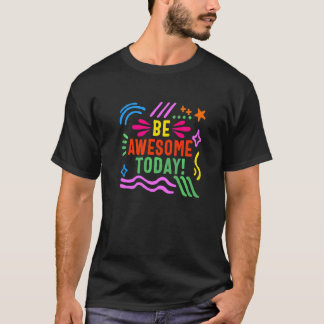 Camiseta Positividade Seja Incrível Hoje Borboleta Crescime