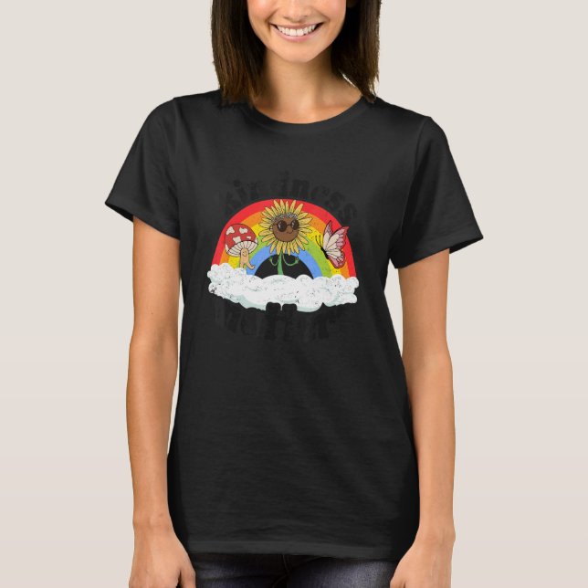 Camiseta Positivo Anti Bullying Arco-íris Sped Professor A  (Frente)