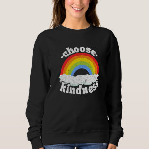 Camiseta Positivo Anti-Bullying Rainbow Peace Hippie Escolh