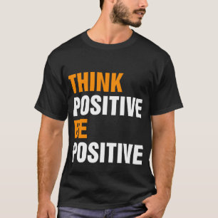 Camiseta Positivo Para Bondade Motivacional Positivo
