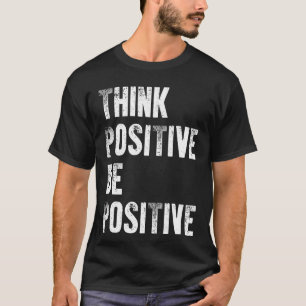 Camiseta Positivo Para Bondade Motivacional Positivo