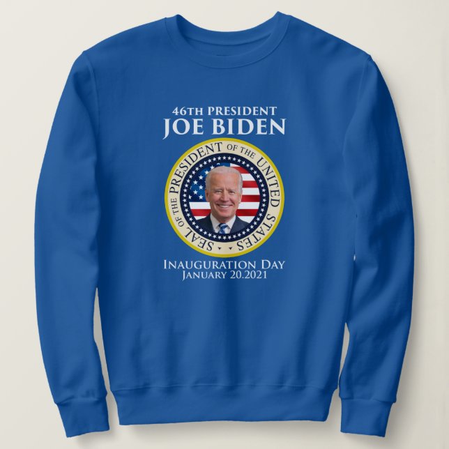Camiseta posse de Biden Harris 20 de janeiro de 2021 (Frente do Design)