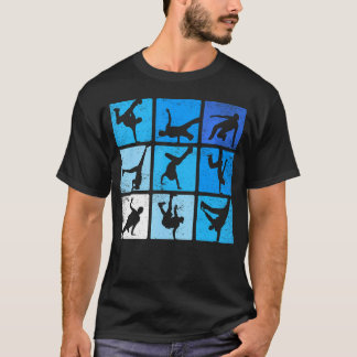 Camiseta Posse de Dança de Quebra de Hip Hop