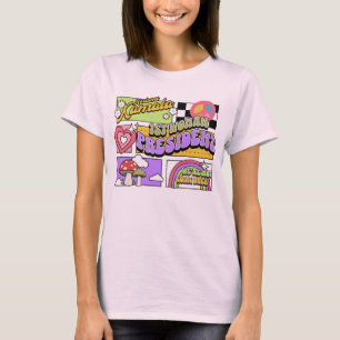 Camiseta Posse de Kamala Harris 1ª Mulher Presidente