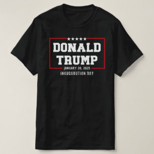 Camiseta Posse do presidente Donald Trump 2025 47º Presiden