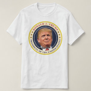 Camiseta Posse do Presidente Donald Trump Lembrança