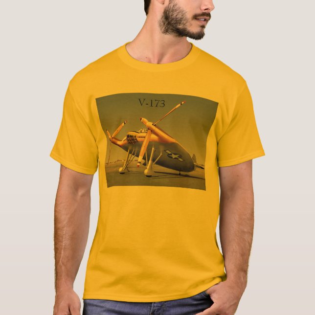 Camiseta Possibilidade-Vought V-173 (Frente)