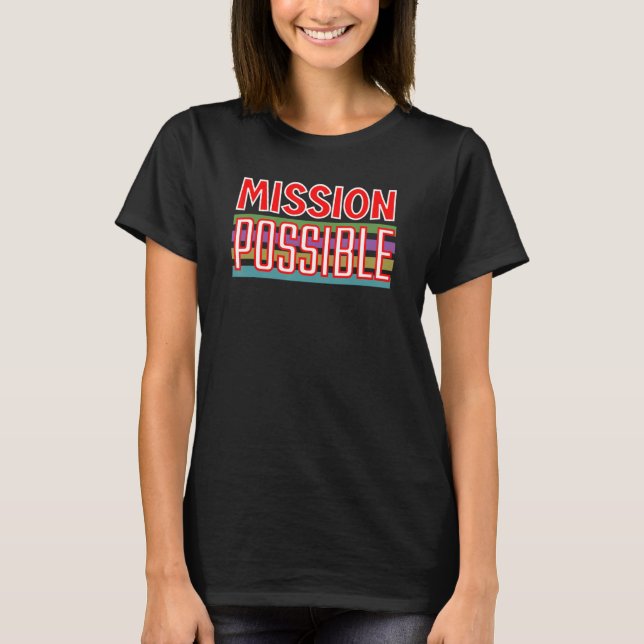Camiseta Possível Escola Inspiracional Motivacional (Frente)