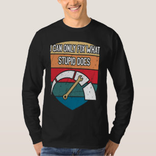 Camiseta Posso Apenas Consertar Mecânico de Carros Reparo d