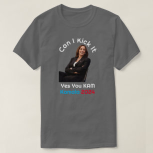 Camiseta Posso Chutar Kamala Harris 2024 T-Shirt?