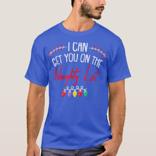 Camiseta Posso Colocá-Lo Na Lista Maldita De Natal Engraçad