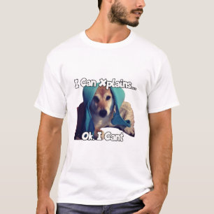 Camiseta Posso explicar... Certo. Não posso.