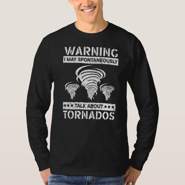 Camiseta Posso Falar Espontaneamente Sobre Meteorologia Tor (Frente)