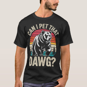 Camiseta Posso Fazer Carinho Nesse Cachorro Caminhante Aman