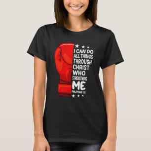 Camiseta Posso Fazer Coisas Através de Cristo Filipenses 4 