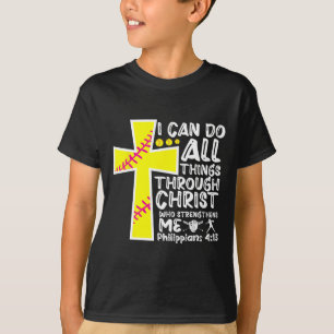 Camiseta Posso fazer todas as coisas através de Cristo Soft