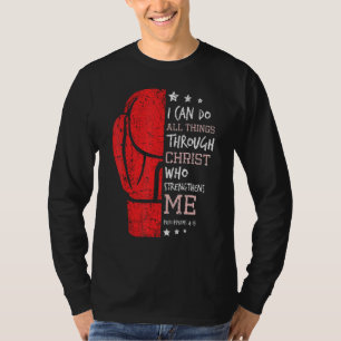 Camiseta Posso Fazer Todas as Coisas Boxe Cristão Filipense