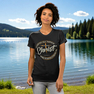 Camiseta Posso fazer todas as coisas por meio de Cristo Fil