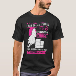 Camiseta Posso fazer todas as coisas por meio de Cristo que