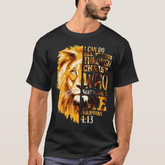 Camiseta Posso fazer todas as coisas por meio de Cristo que