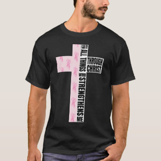 Camiseta Posso fazer todas as coisas por meio de Cristo que