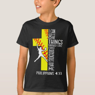 Camiseta Posso fazer todas as coisas por meio de Cristo Sof