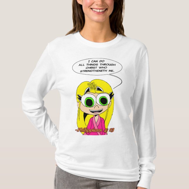 Camiseta Posso fazer tudo (Frente)