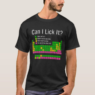 Camiseta Posso Ir Buscar Mesas Periódicas Crianças Estudant