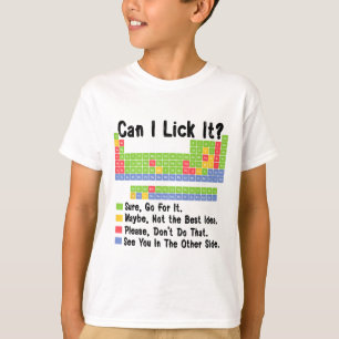 Camiseta Posso Lamber Química Professor Tabela Periódica De