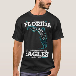 Camiseta Posso Morar na Flórida Mas Sempre Terei a Águia