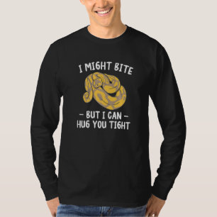 Camiseta Posso Morder Mas Posso Abraçá-lo Apertado Python B