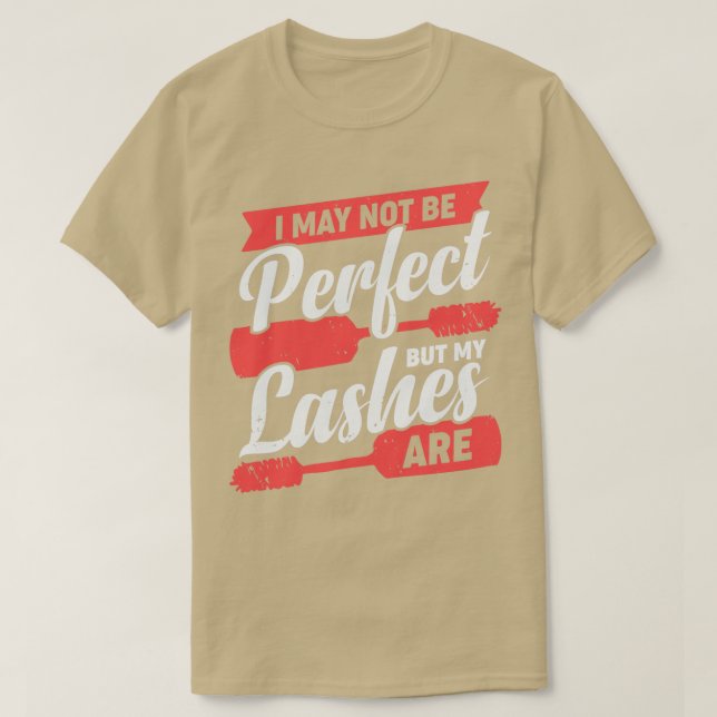 Camiseta Posso Não Ser Perfeito, Mas As Minhas Luzes São (Frente do Design)