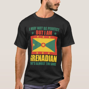 Camiseta Posso Não Ser Perfeito, Mas Sou Grenadiana Que É Q