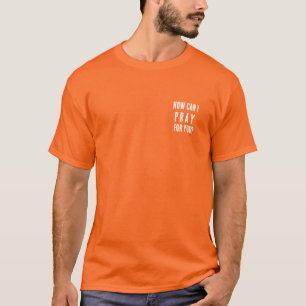 Camiseta Posso Orar Por Você Oração Espontânea Cristã