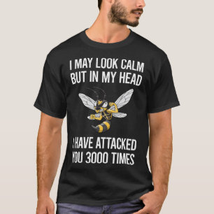 Camiseta Posso Parecer Calma Hornet 23