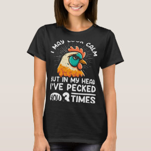 Camiseta Posso parecer calmo, mas na minha cabeça eu te peg