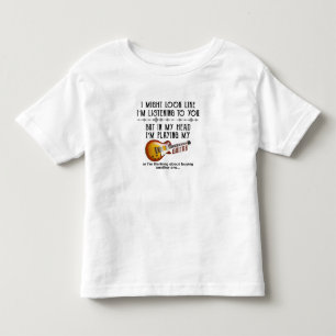 Camiseta Posso Parecer Como Ouvir Você, Mas Na Minha Cabe
